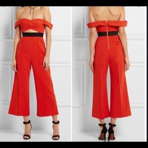 Self portrait Red Jumpsuit